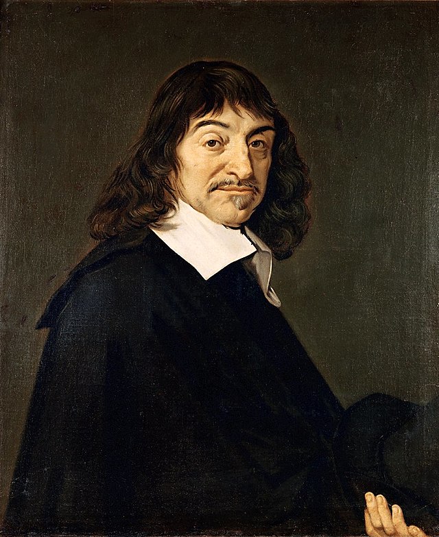 Portrait of René Descartes, after Frans Hals
